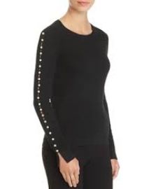 C by Bloomingdale  x27 s Embellished-Sleeve Cashmere Sweater - 100  Exclusive  Women - Bloomingdale s at Bloomingdales